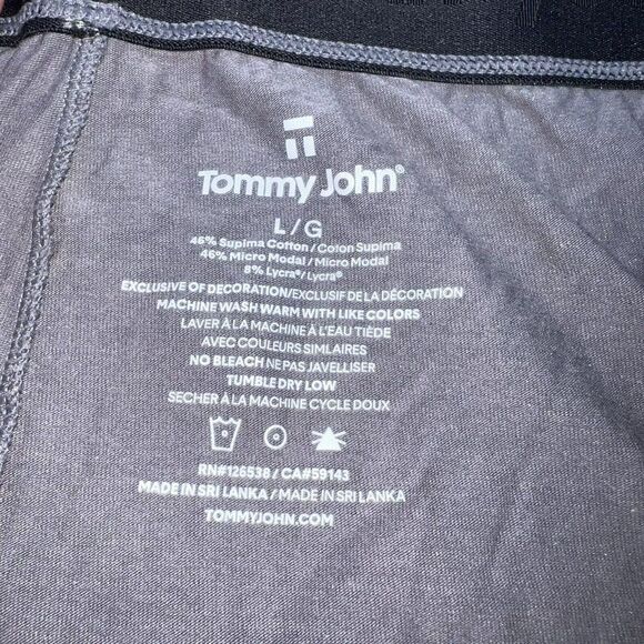 Tommy John Supima Cotton Lounge Sweatpants Women’s Size Large Gray - Picture 2 of 3